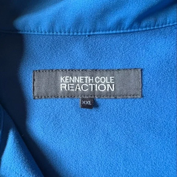 Kenneth Cole REACTION Men’s Softshell Full-Zip Jacket Size: XXL - Picture 7 of 7